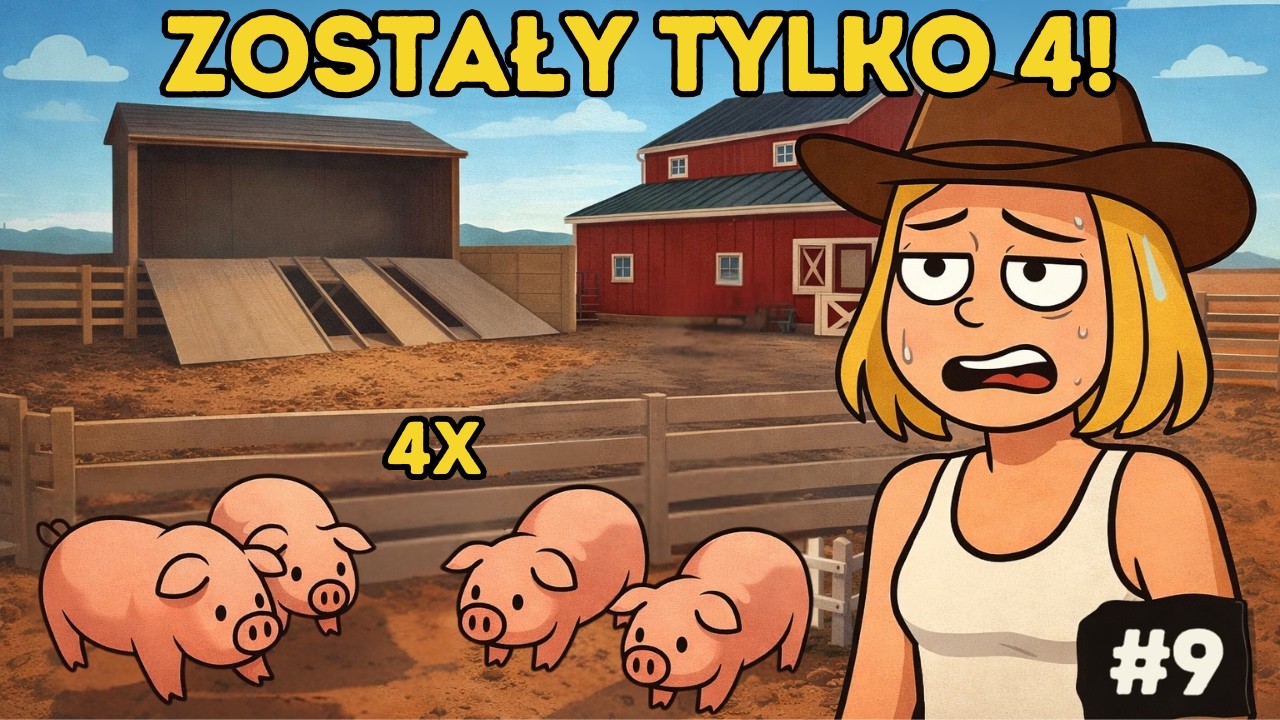 Katastrofa w zagrodzie i kozy zamiast baranów  Ranch Simulator #9