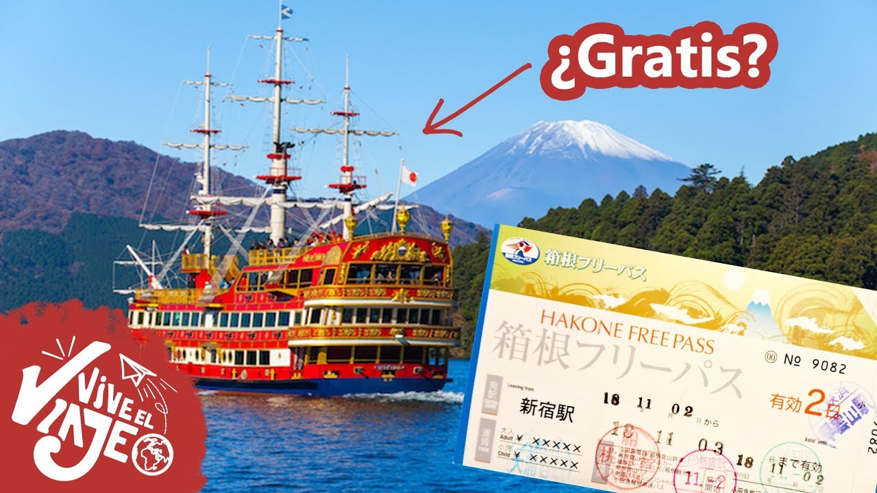 ❌ NO VIAJES a JAP&Oacute;N 🇯🇵 sin este pase  - Hakone Free pass