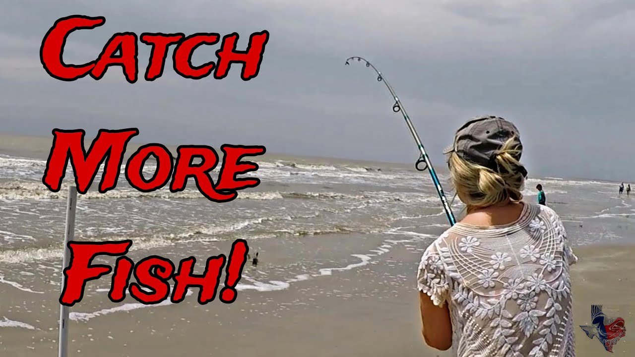 Crystal Beach SURF FISHING! Tips and How To  #surffishing #fishing #beach
