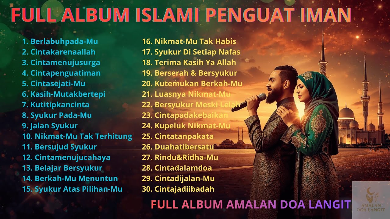 Kumpulan Lagu Islami Terbaik 🌙 Full Album Religi Islami Pengantar Damai Jiwa