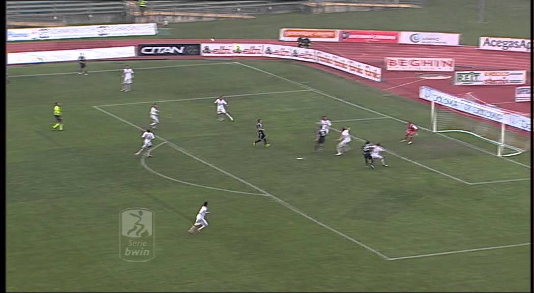 Padova - Cesena 1-1 highlights 13^ Giornata Serie Bwin 2012/13