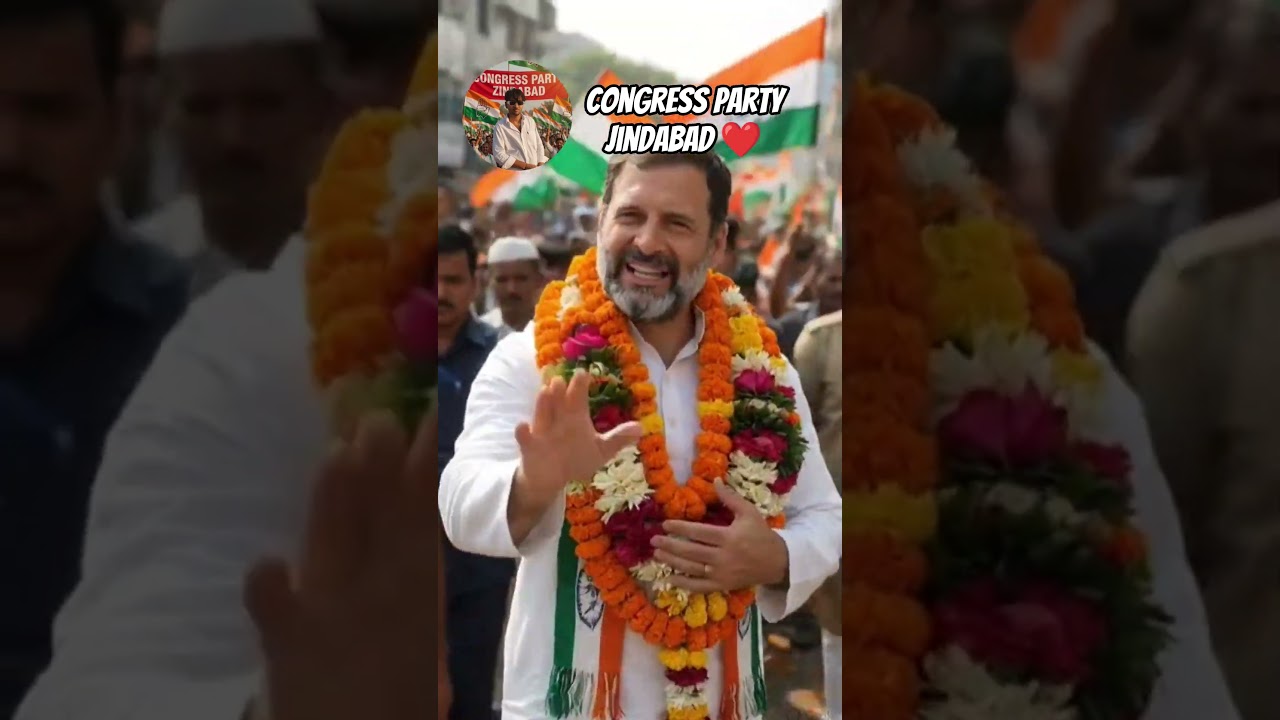 Rahul Gandhi jindabad Congress party jindabad #musti_piproliya #news #lifeisbutadream
