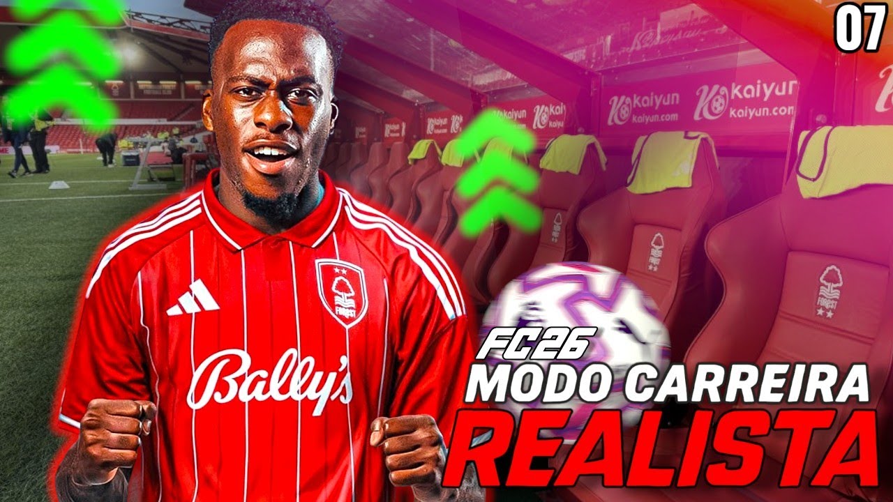 TEMOS UM SUPER-RESERVA ENTRE NÓS? - MODO CARREIRA REALISTA FC26 | EP7 🔴⚪