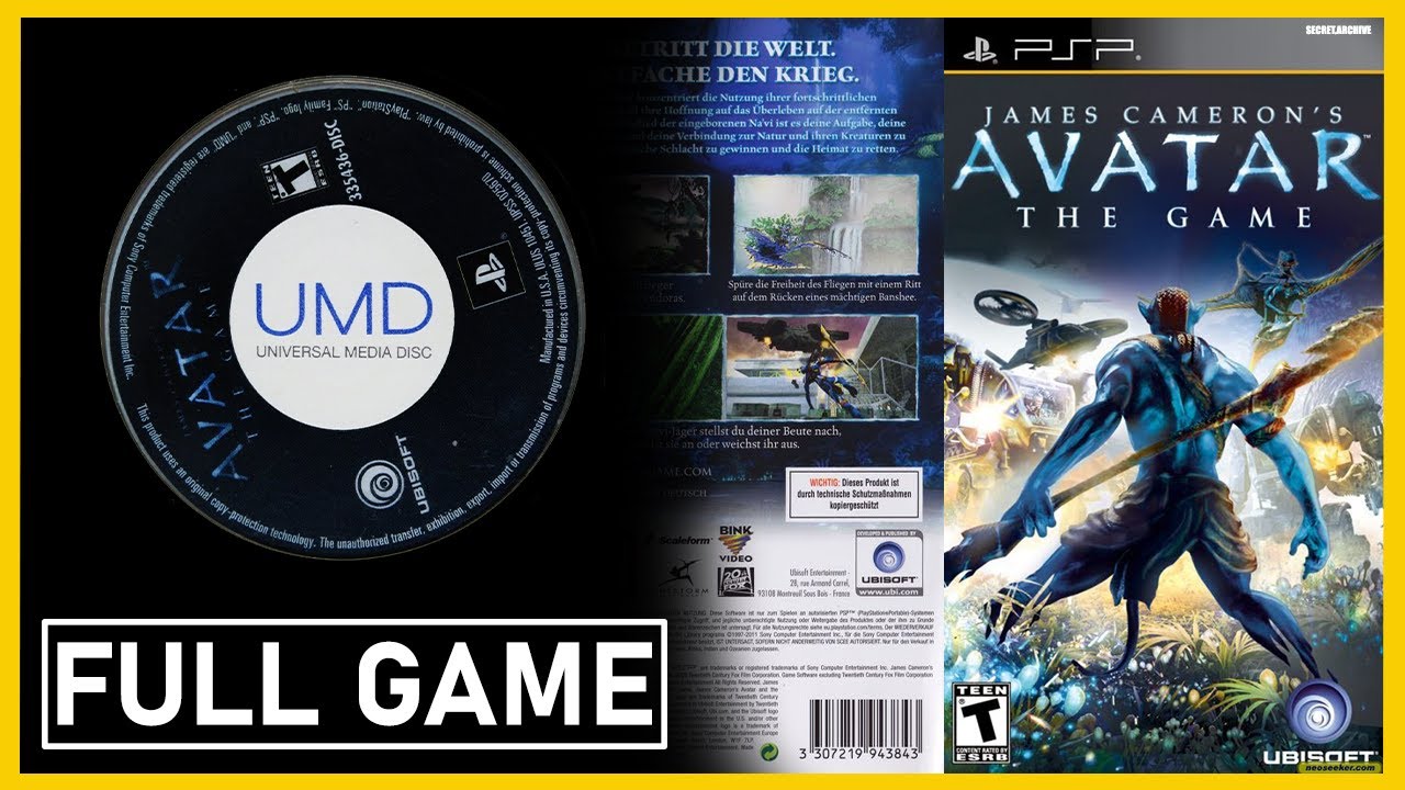 Avatar: The Game (2009) | Playstation Portable (PSP) | Full Game | No Commentary