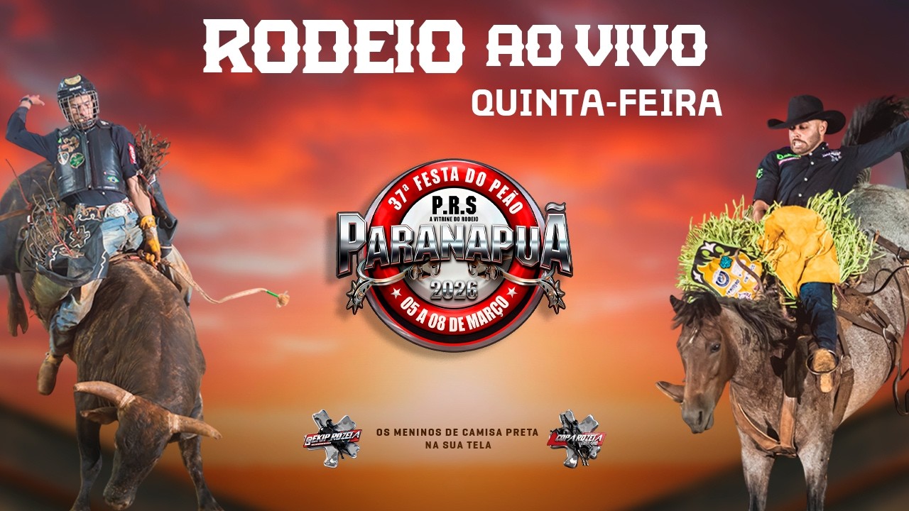 PARANAPUÃ-SP 2026 | QUINTA-FEIRA (AO VIVO)