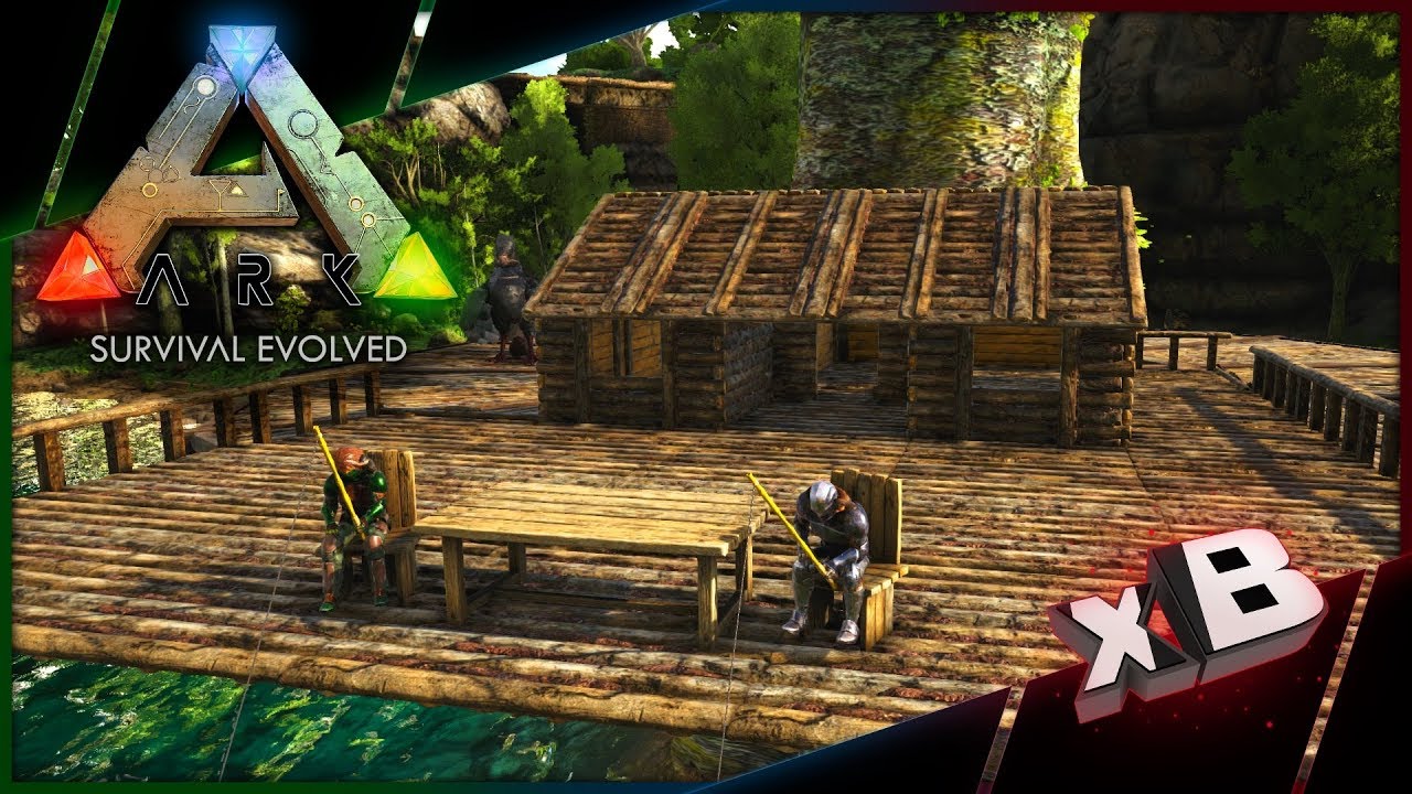 The Fishing Lodge! :: Let's Play ARK: Survival Evolved :: E26
