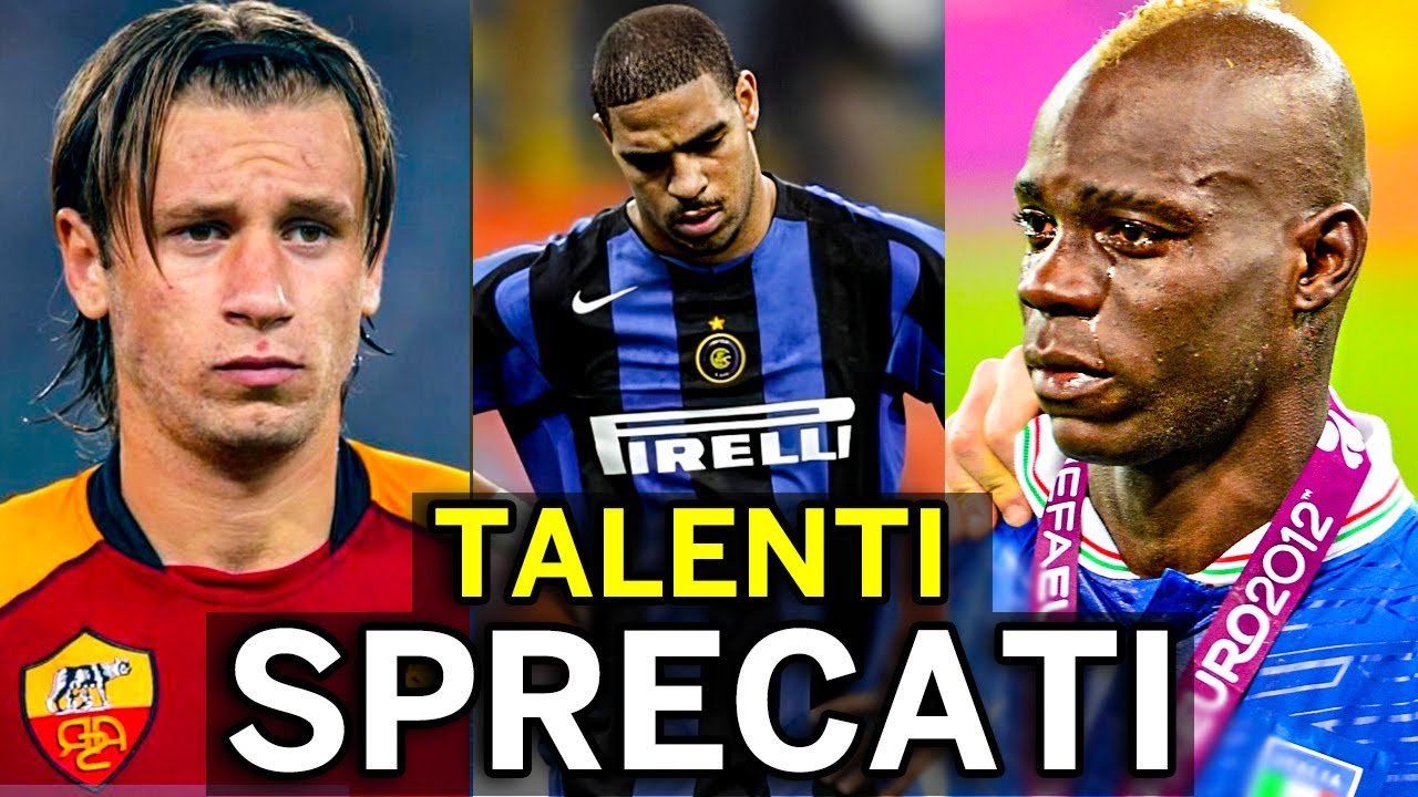 TOP 10 TALENTI SPRECATI nel CALCIO