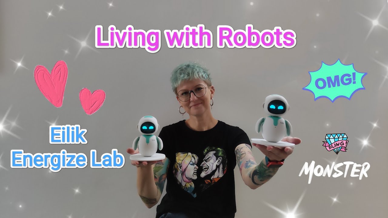 Eilik robot bot do towarzystwa od Energize Lab z dużym charakterkiem.