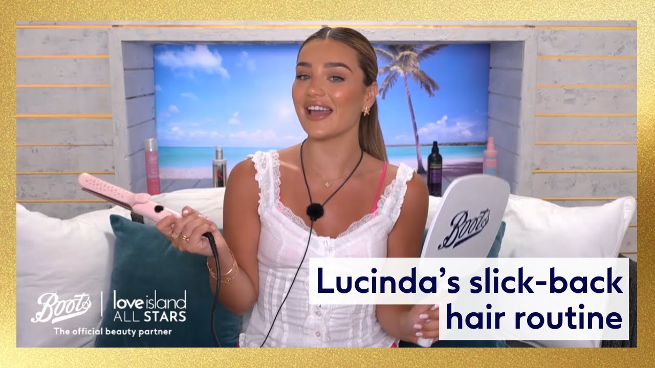 Slick-back ponytail routine with Lucinda | Love Island All Stars | Boots UK