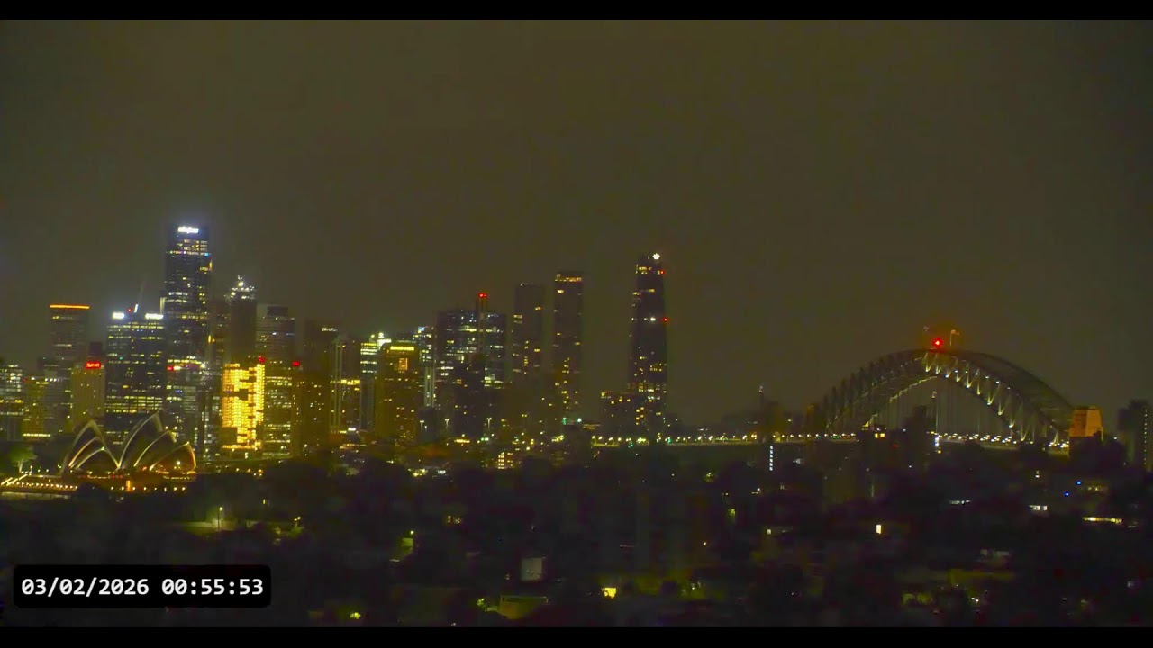 Sydney Australia Live 4K HDR Ultrawide Webcam Stream