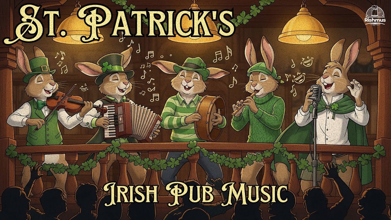 Classic Irish Folk Songs Playlist 2025, Traditional Pub Music & Celtic for St. Patrick's Day and Bar