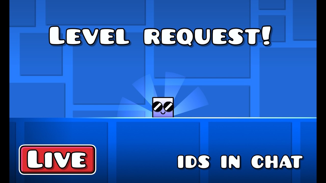 Level request LIVE #geometrydash #gd #gaming #gameplay #live #livestream