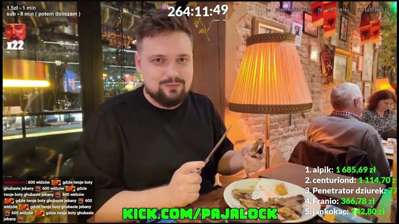 Pajalock i góra miesa w Albani z Ewą.