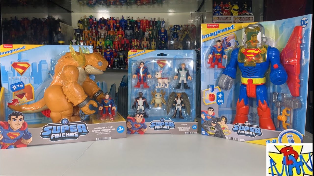 Superman Movie 2025 Imaginext MultiPack + Kaiju Battle Set+ Insider & Exo Suit Mech DC Super Friends