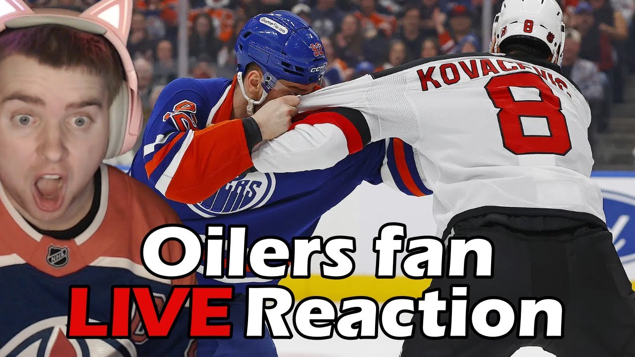 Oilers fan LIVE reaction to Devils vs Oilers 1/20/26!!
