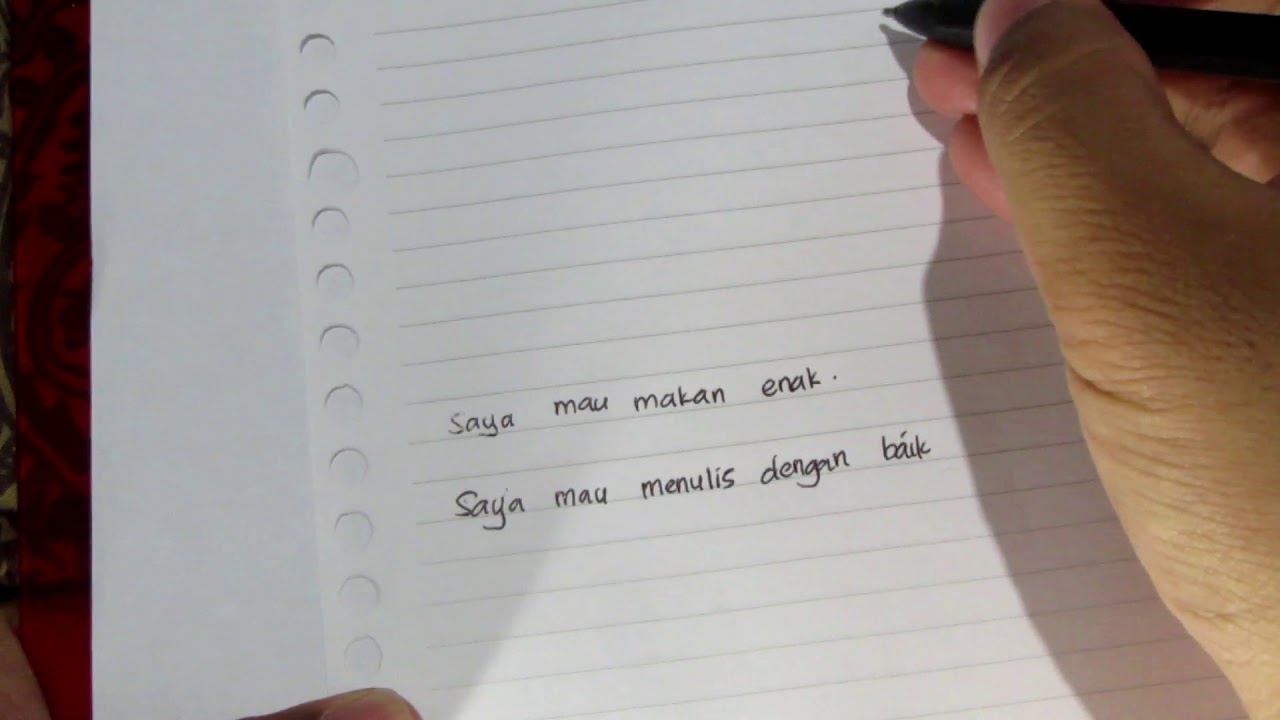 Cara Merubah Tulisan Jelek Jadi Bagus #29
