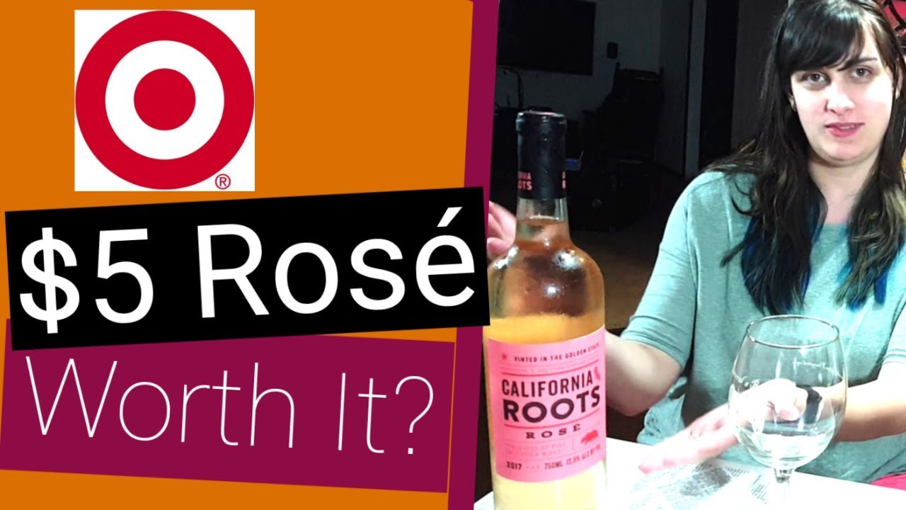 $5 Wine From Target | California Roots Rose Review (Best Wine Under $20 Series)