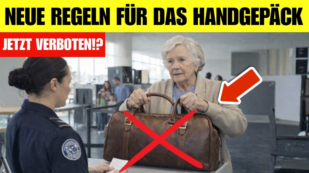 VERRÜCKTE Regeln Für Das Handgepäck ab 2026 (Neu)