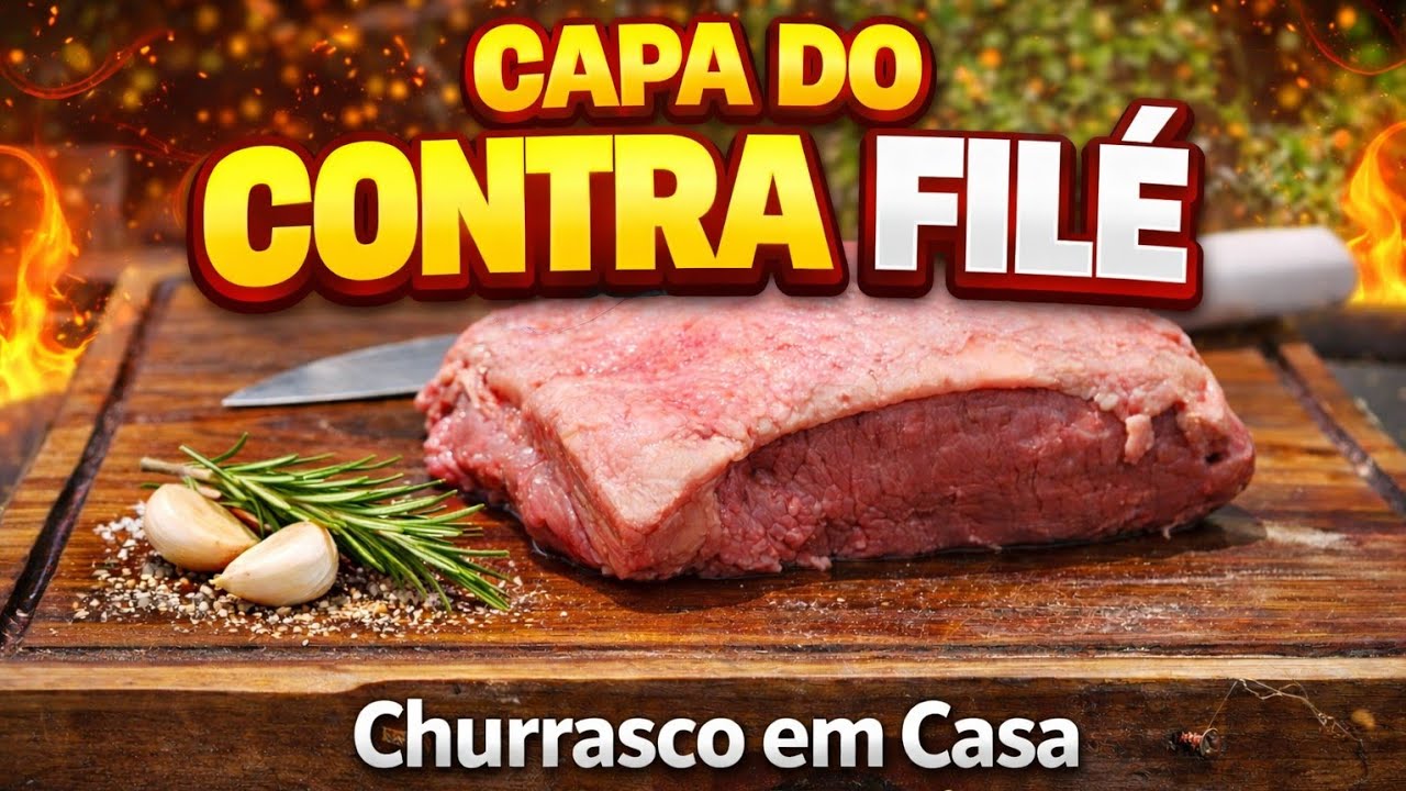 COMO FAZER CHURRASCO DA CAPA DO CONTRA FILÉ