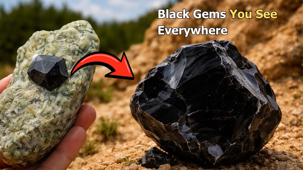 Top 10 Black Gemstones You Can Easily Find Anywhere