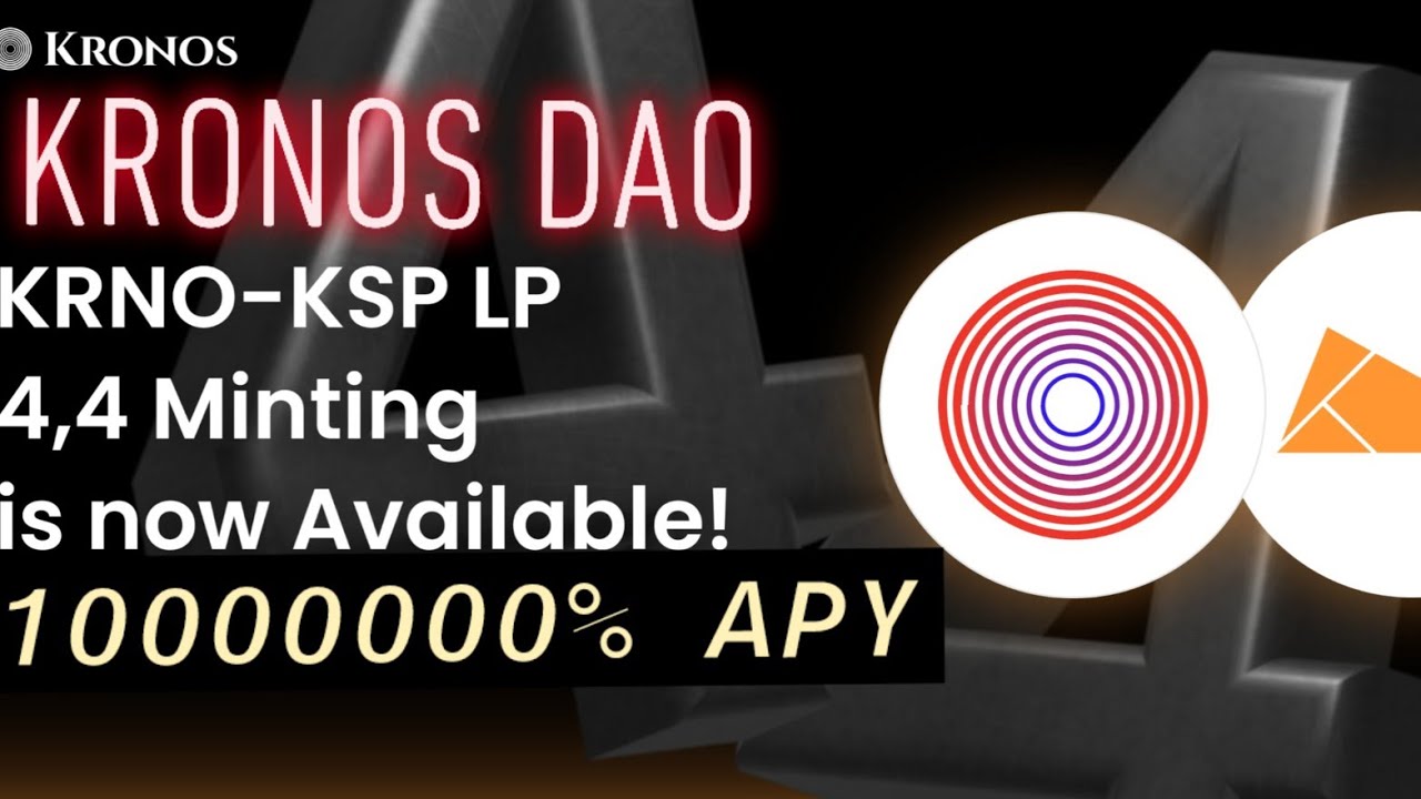 First Defi on Klaytn chain KRONOS DAO Highest APY more than 10000000%