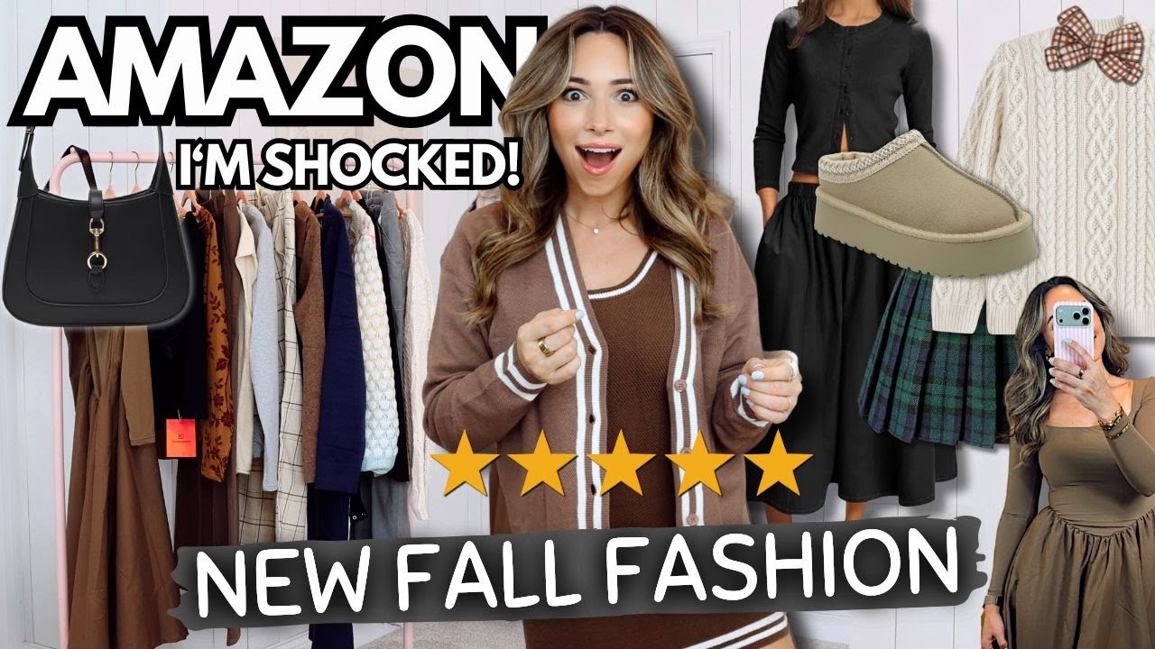 ЛУЧШАЯ модная одежда Amazon осени 2025 года 🍁 Примерка и реальные отзывы!