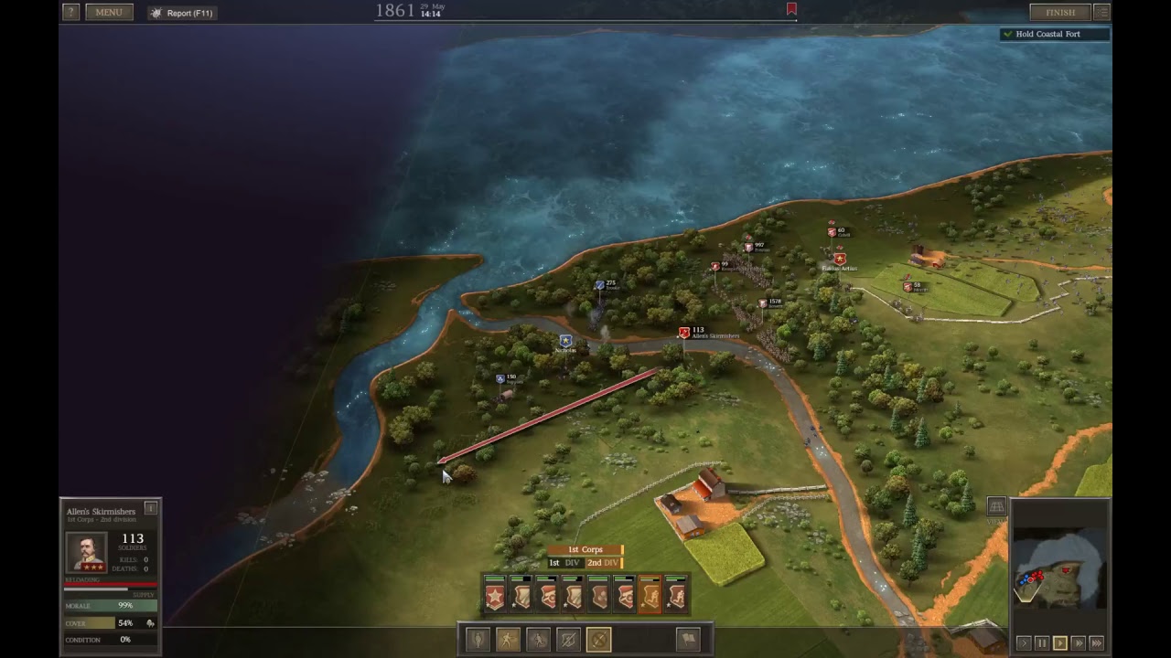 Potomac Fort (Legendary Ironman Confederates Round 3)