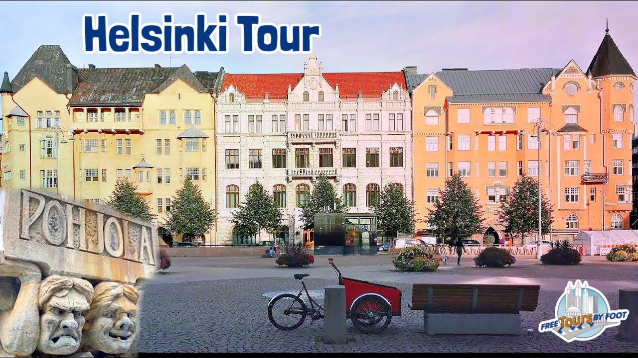 Helsinki Finland City Walking Tour | Beautiful in the Snow 2022