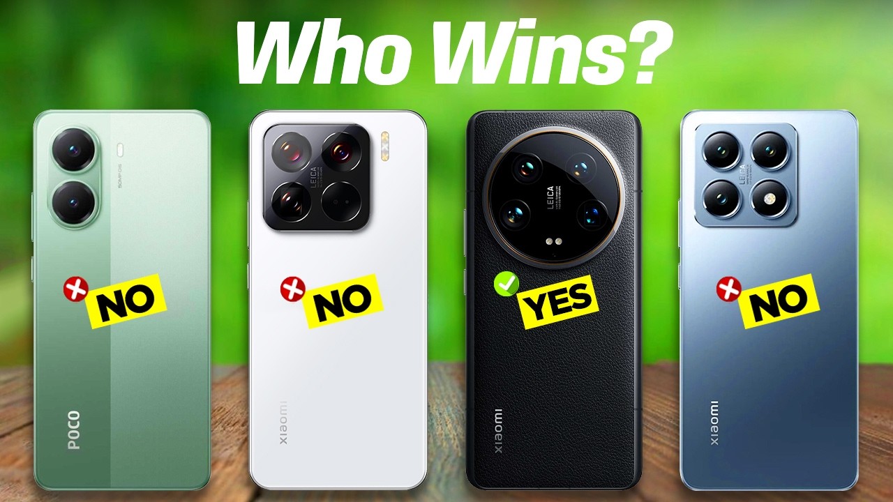Best Xiaomi Phones of 2026 [Tested & Compared!]