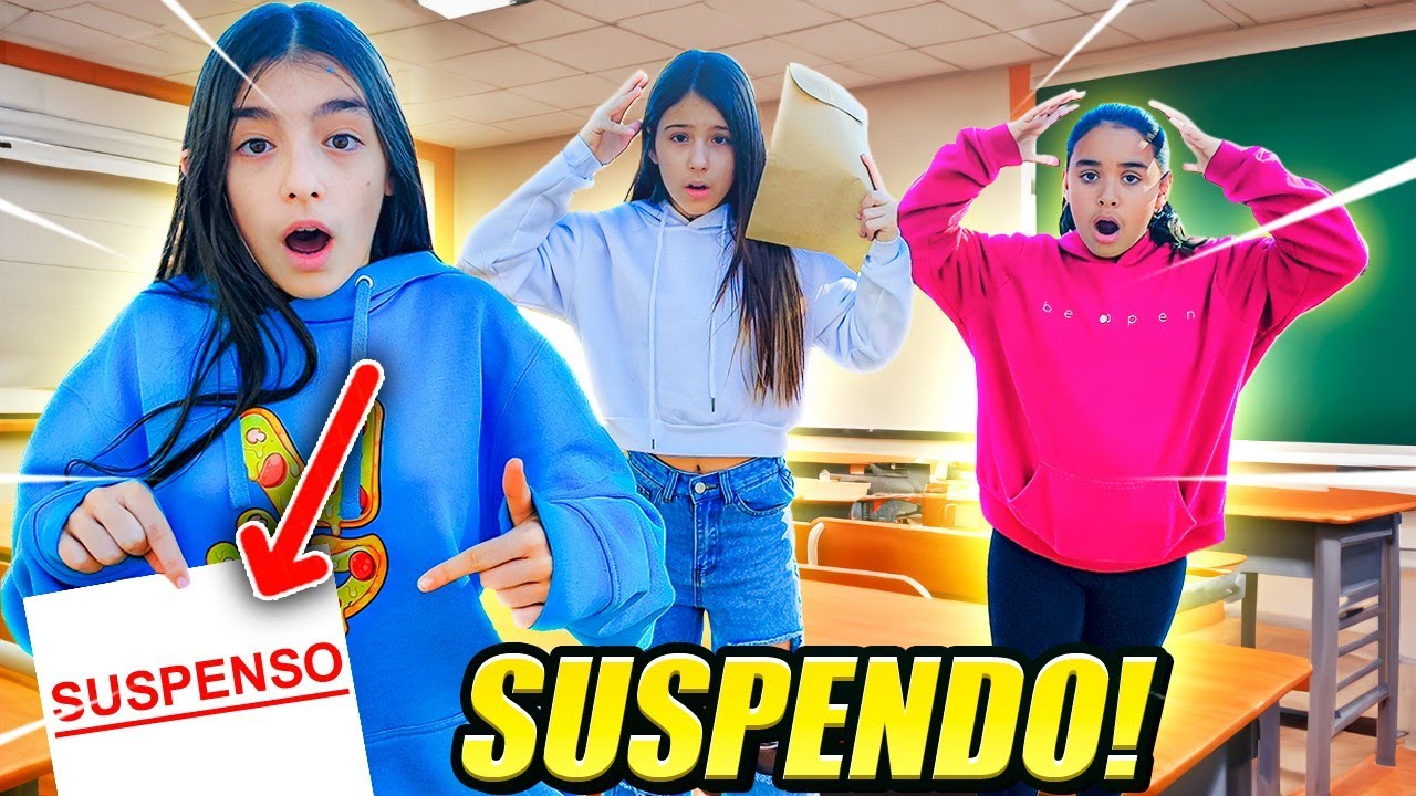 REACCIONANDO A MIS NOTAS! malas noticias *SUSPENDO*