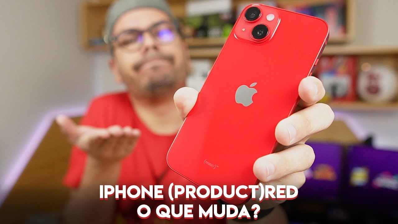 O QUE SIGNIFICA PRODUCT RED? QUAL A DIFERENÇA DO IPHONE VERMELHO PARA OUTROS IPHONES?