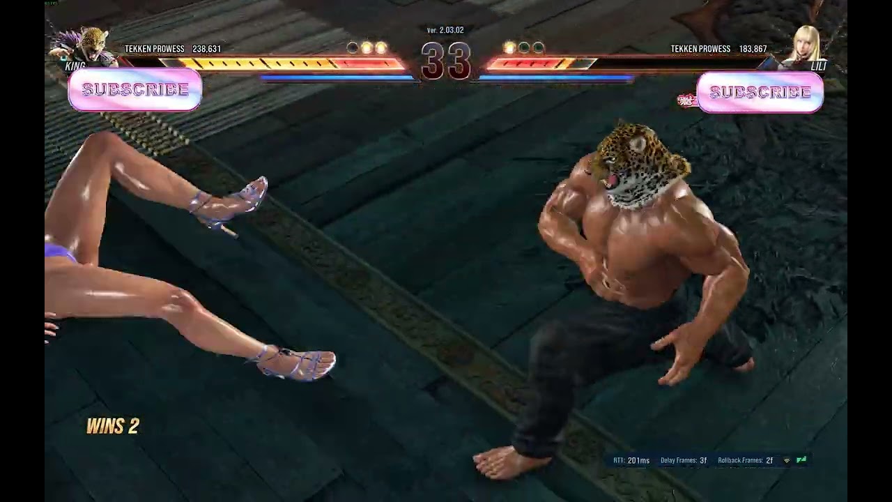 Tekken 8 Lili vs King 55