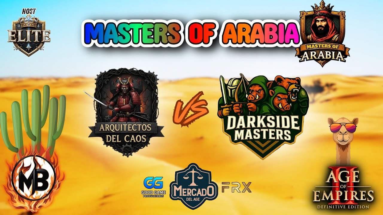 🏆Masters of Arabia🏆- ArCas 1 vs DS Masters -