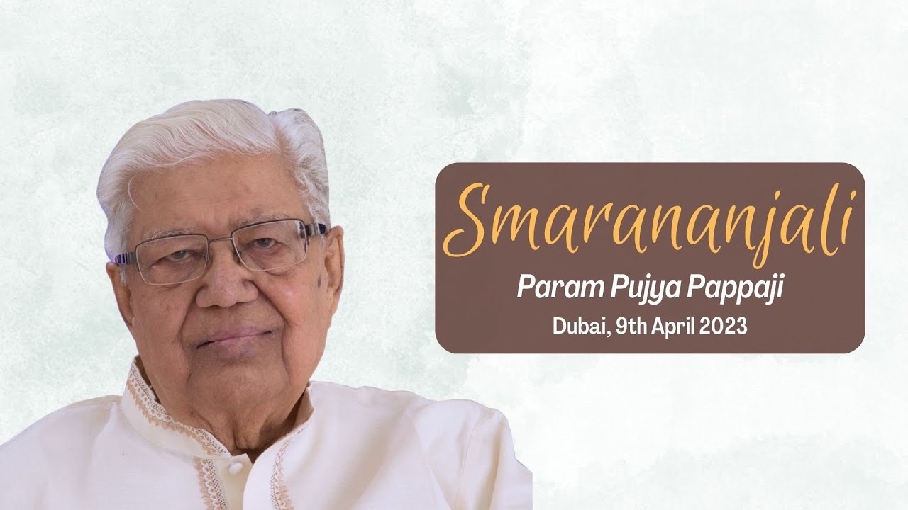 Dubai Smarananjali Highlights | Param Pujya Pappaji | Sparsh