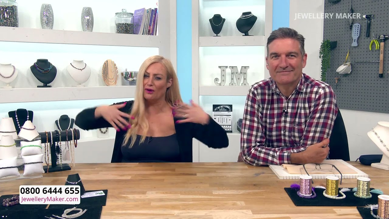JewelleryMaker LIVE 20/06/2023 - JewelleryMaker Live 20/06/23 - Elena Stephens GIA AJP & Mark Smith