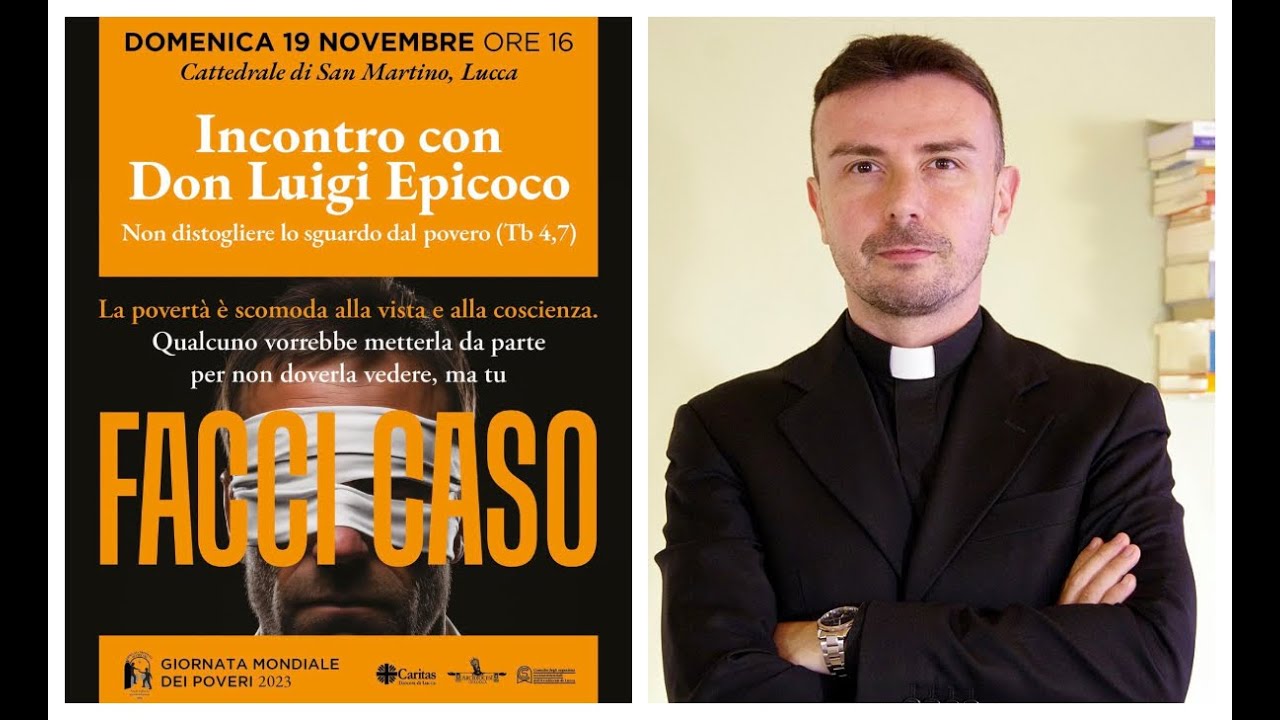 𝗟𝘂𝗶𝗴𝗶 𝗠𝗮𝗿𝗶𝗮 𝗘𝗽𝗶𝗰𝗼𝗰𝗼 «La povertà è scomoda alla vista e alla coscienza»