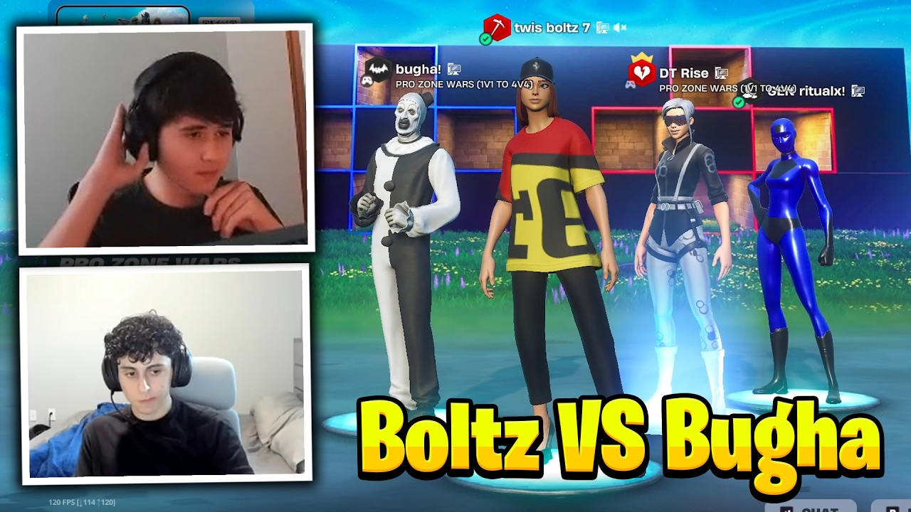 Botlz Rise VS Bugha Ritual