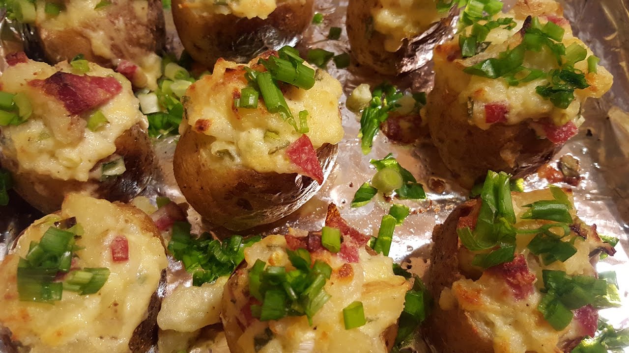 ФАРШИРОВАННЫЙ КАРТОФЕЛЬ В ДУХОВКЕ