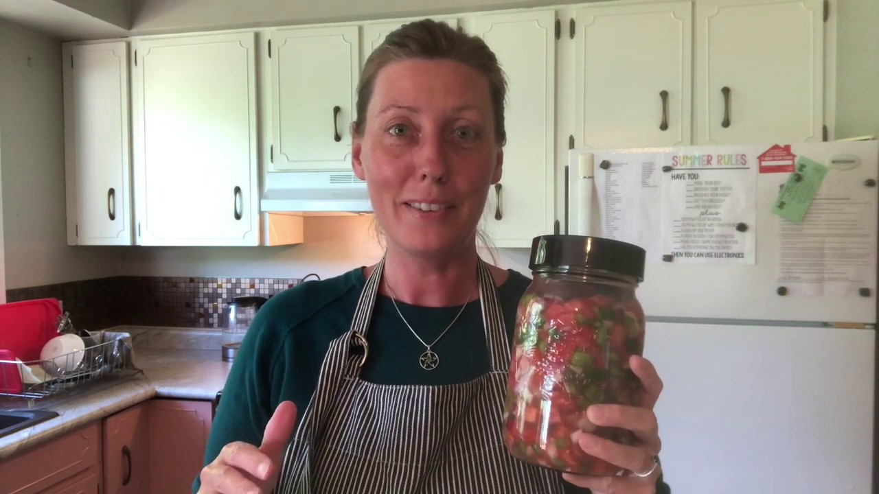 How to make SIMPLE Fermented Salsa