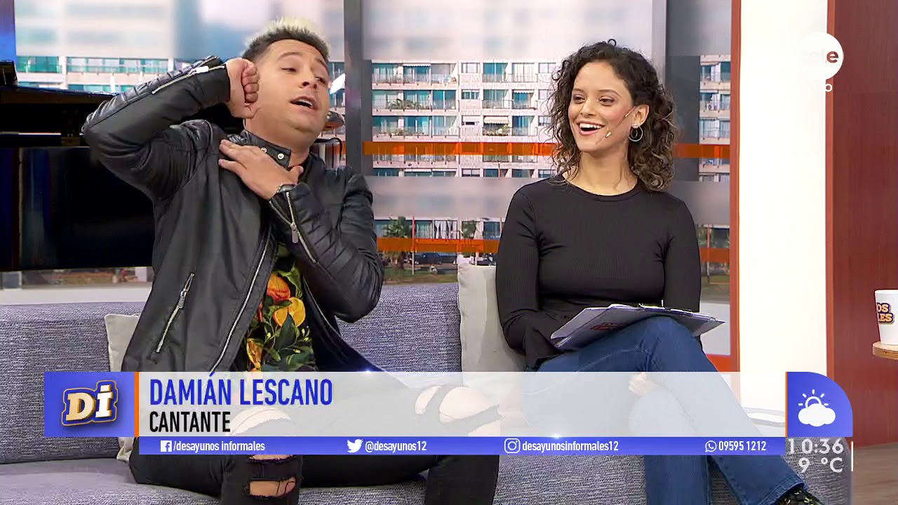 Damián Lescano, de la murga a tomar la escena tropical