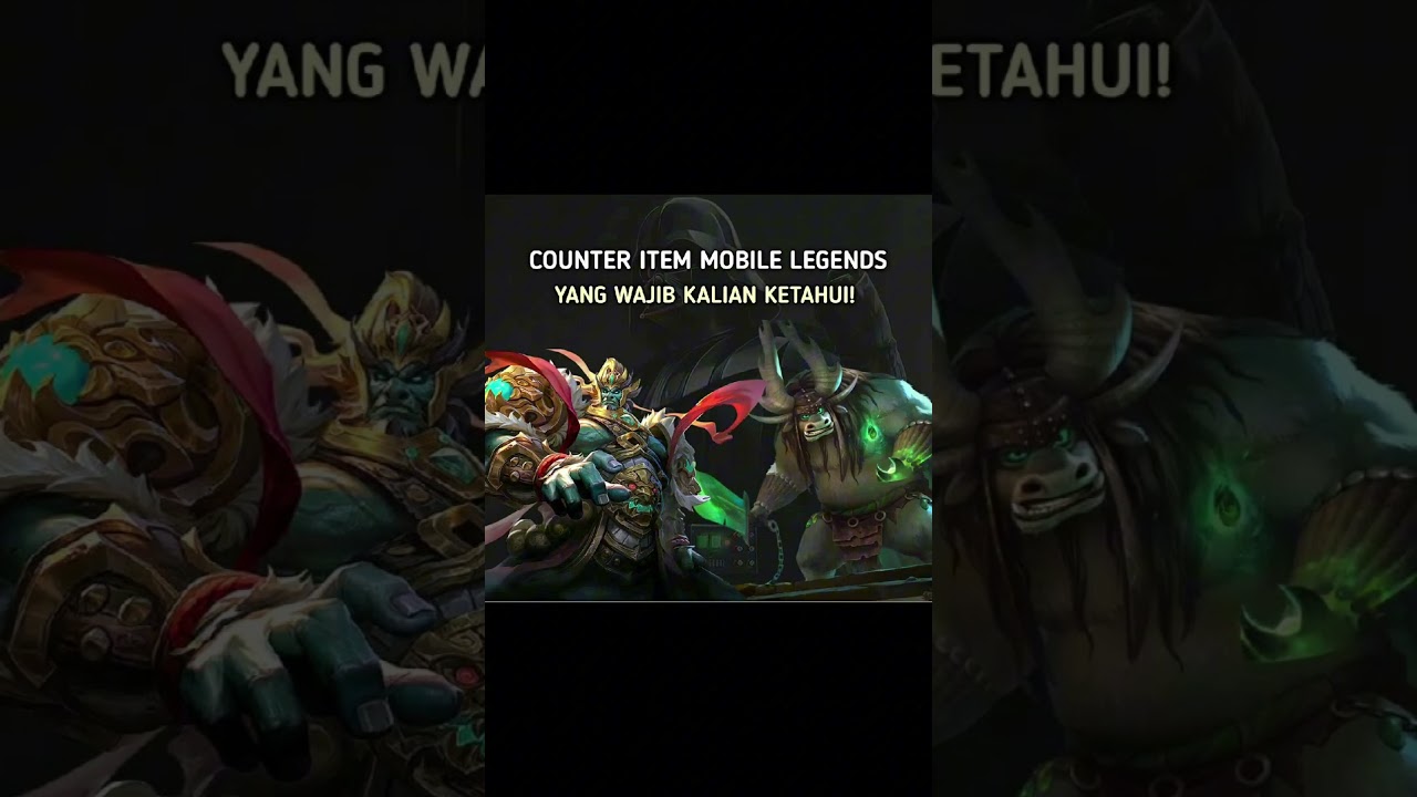Counter Item#mlbb #mobilelegend #mobilelegends #mlbbtricks #epic #legend #myhtic #honor #inmortal