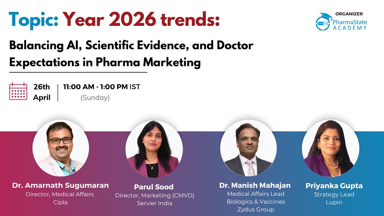 Year 2026 trends: Balancing AI, Scientific Evidence, and Doctor Expectations in Pharma Marketing