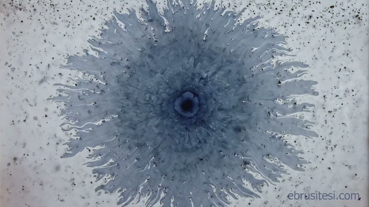 Marbling Art - Kumlu Ebru - Kubilay Eralp Dincer -  4K