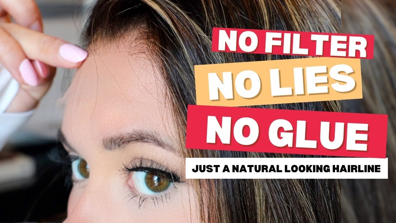 Natural Looking Hairline | Dark Brunette with Blonde Highlights Maxipart Glueless Lace Wig | RPGSHOW