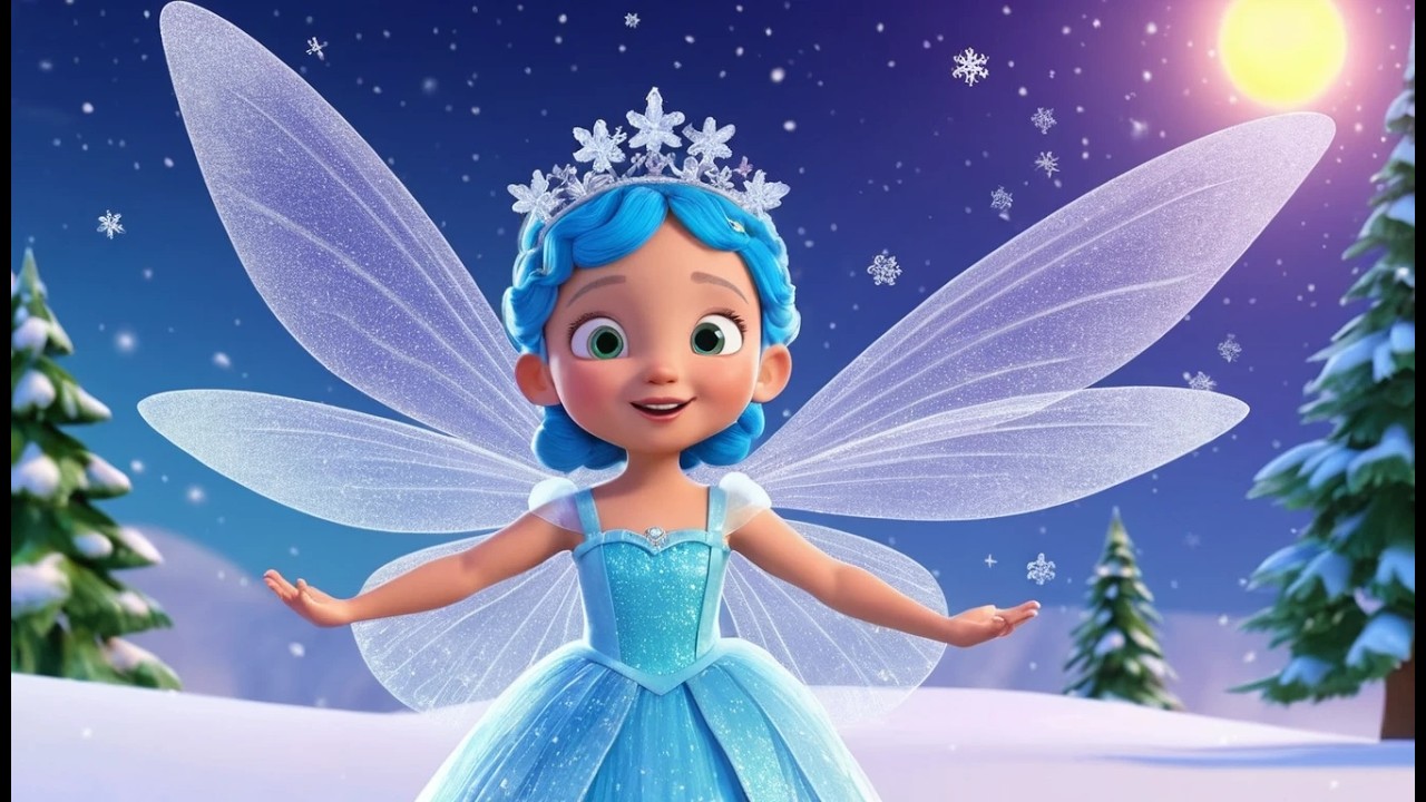 Сверкающий снежный танец Снежной Феи ❄️✨