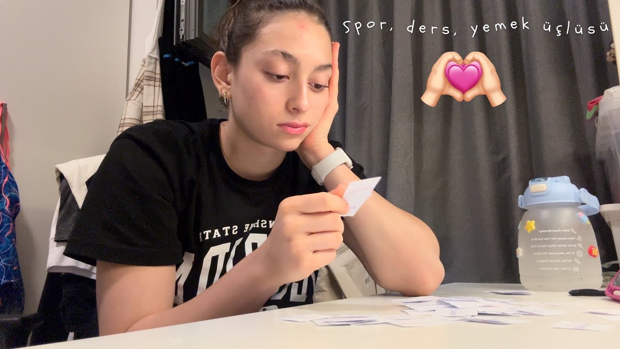 SPOR-DERS-YEMEK ÜÇLÜSÜ / #univlog