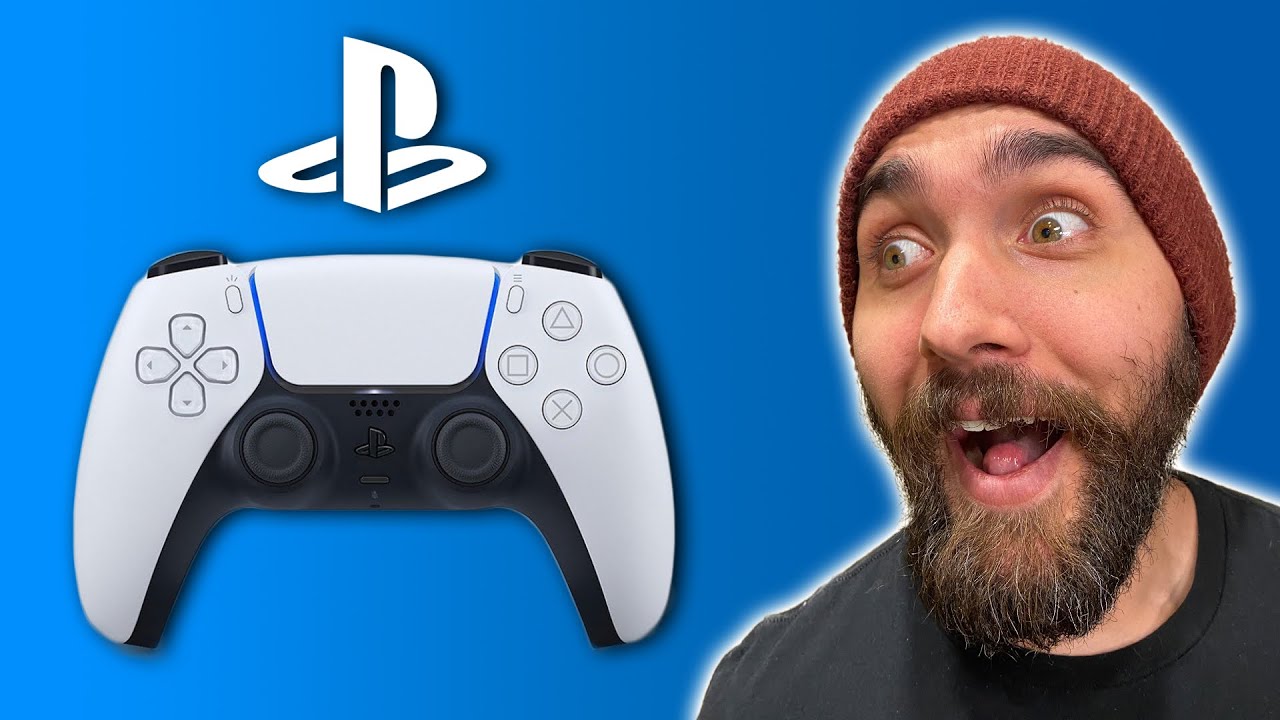 The PS5 DualSense Controller Revealed!