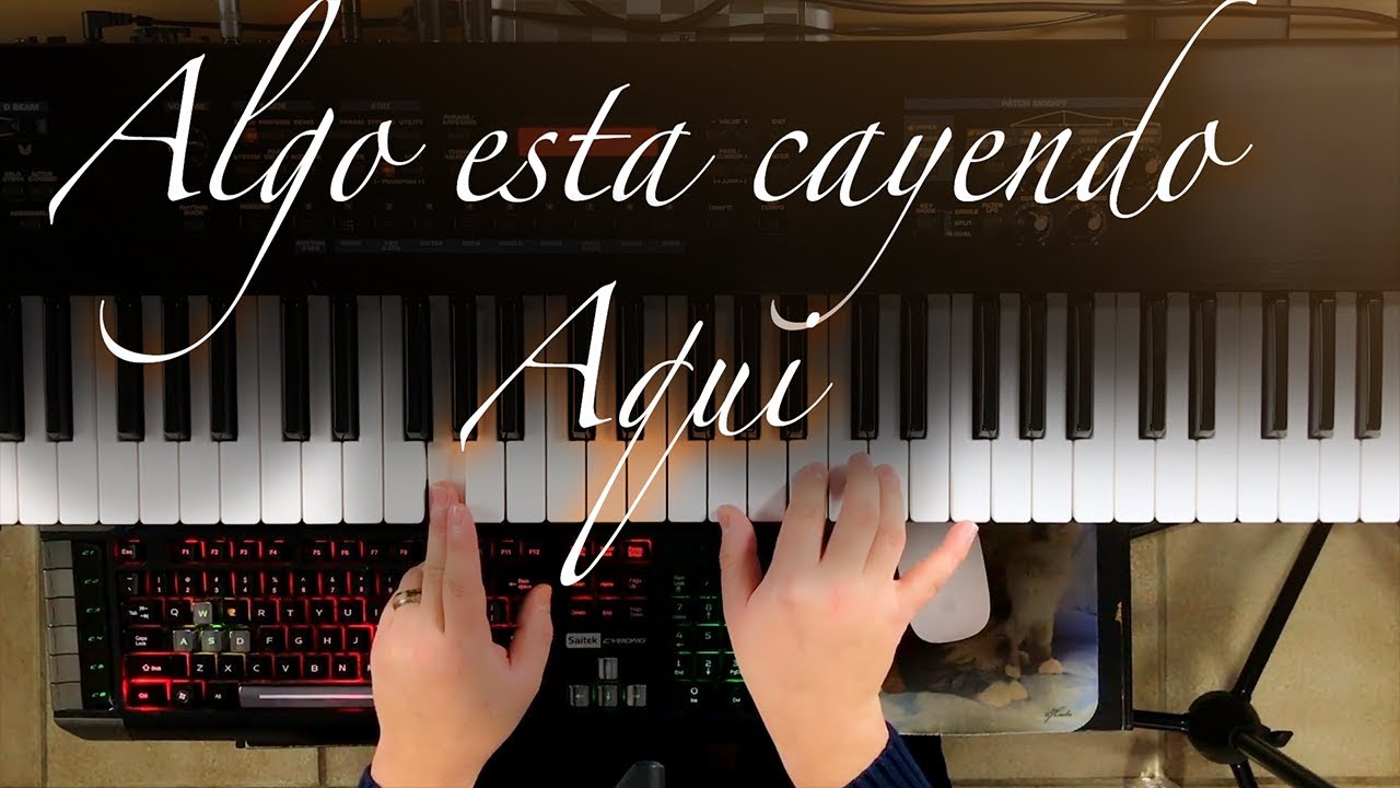 Algo esta cayendo aquí - Piano Tutorial