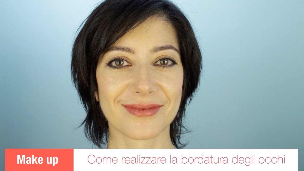 come realizzare la bordatura occhi