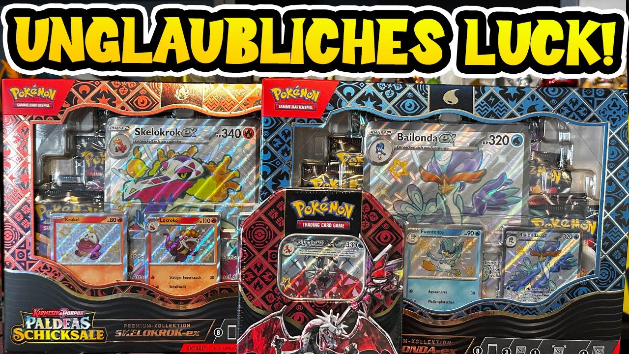 UNGLAUBLICHES LUCK! - Paldeas Schicksale Glurak Tin